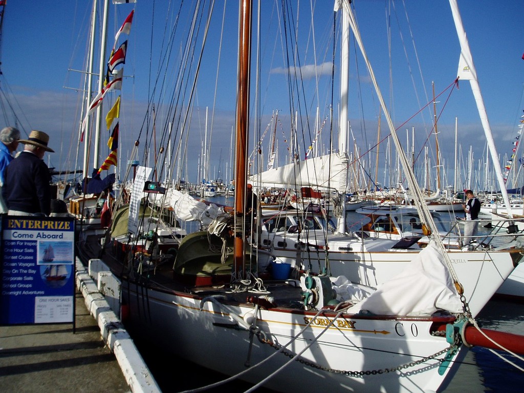 Packed Marina - Wooden Boat Festival 2012 © Bob Appleton